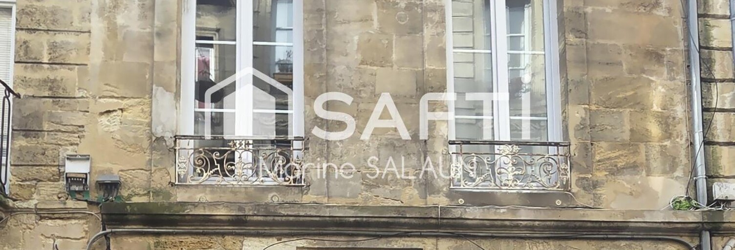 Appartement 1 Pièce 16 m² à vendre à Bordeaux (33000)