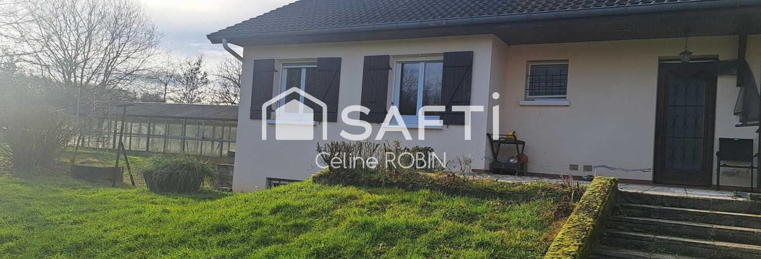 Maison 7 Pièces 101 m² à vendre à La Chapelle-Naude (71500)