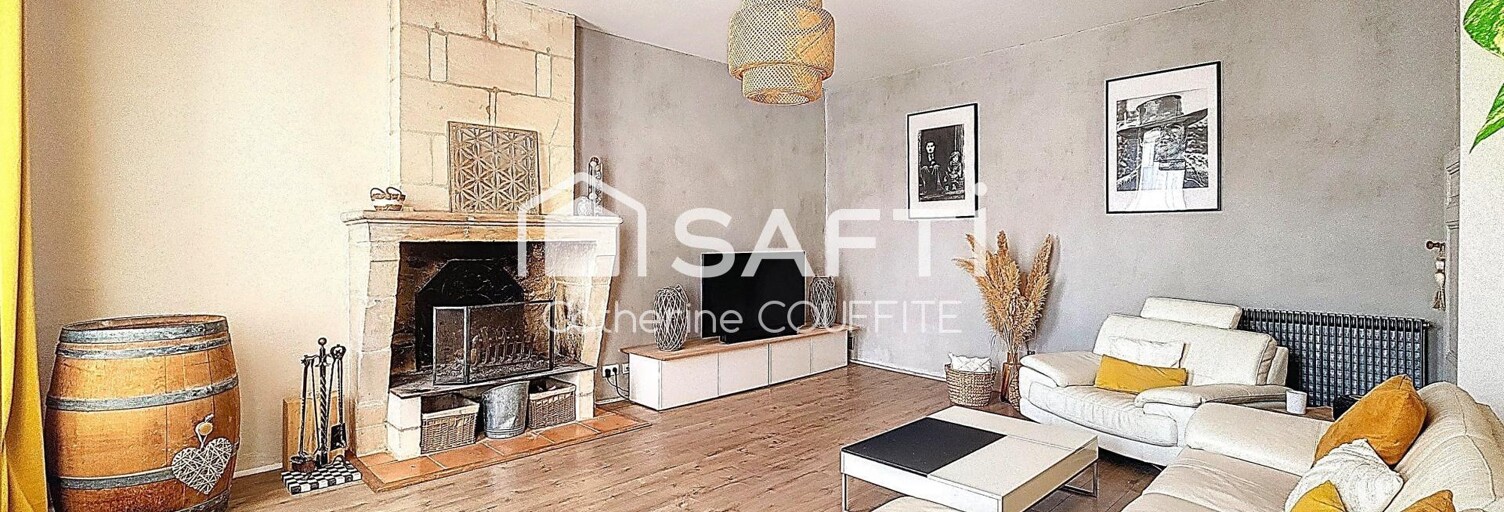 Maison 8 Pièces 215 m² à vendre à Cadillac-sur-Garonne (33410)