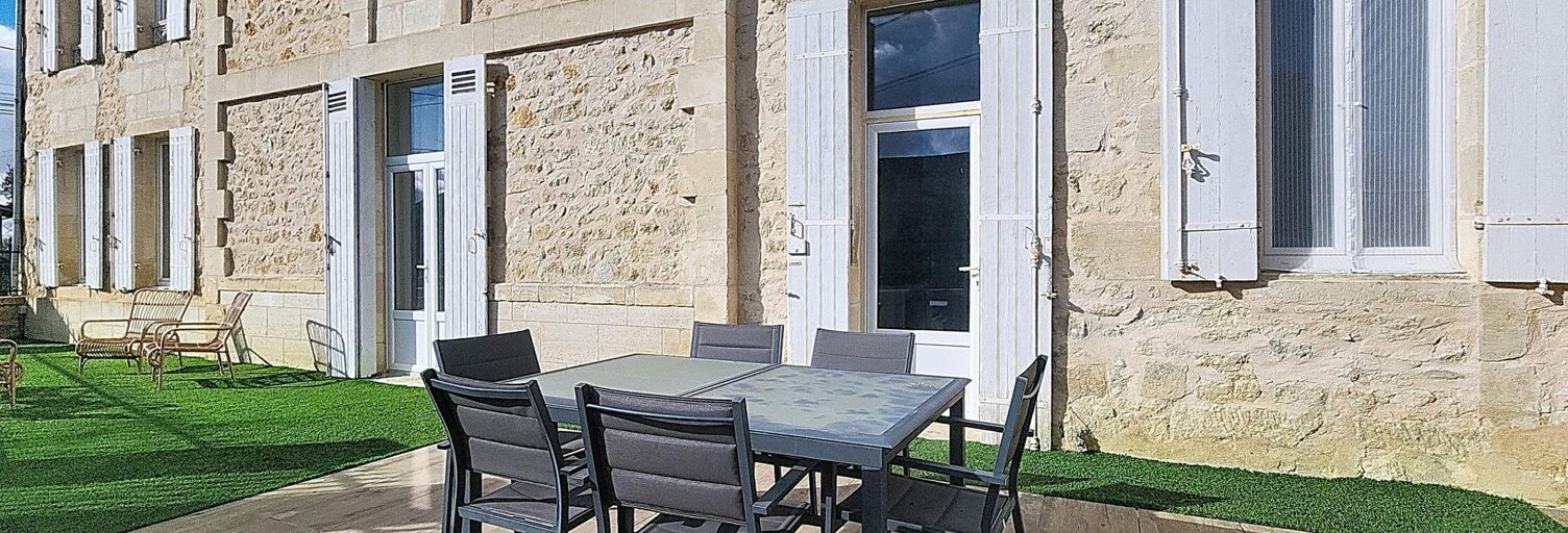 Maison 8 Pièces 215 m² à vendre à Cadillac-sur-Garonne (33410)