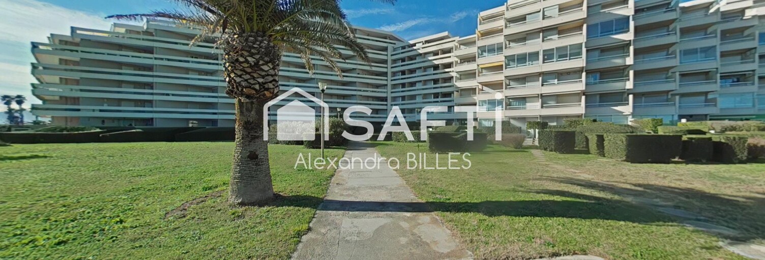 Appartement 1 Pièce 29 m² à vendre à Canet-en-Roussillon (66140)