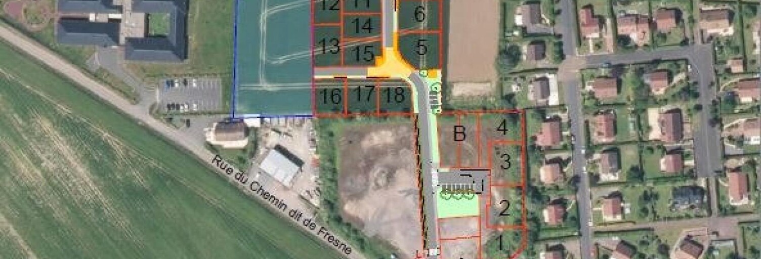 Terrain  517 m² à vendre à Thaon (14610)