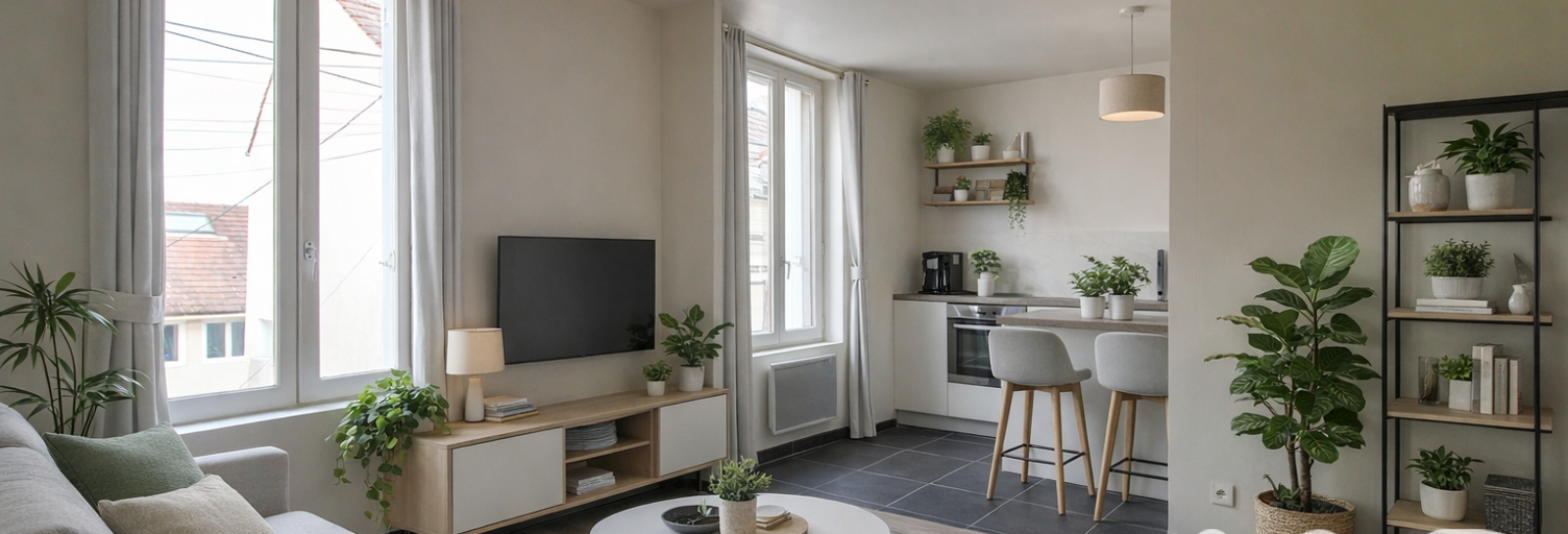 Appartement 2 Pièces 27 m² à vendre à Épône (78680)