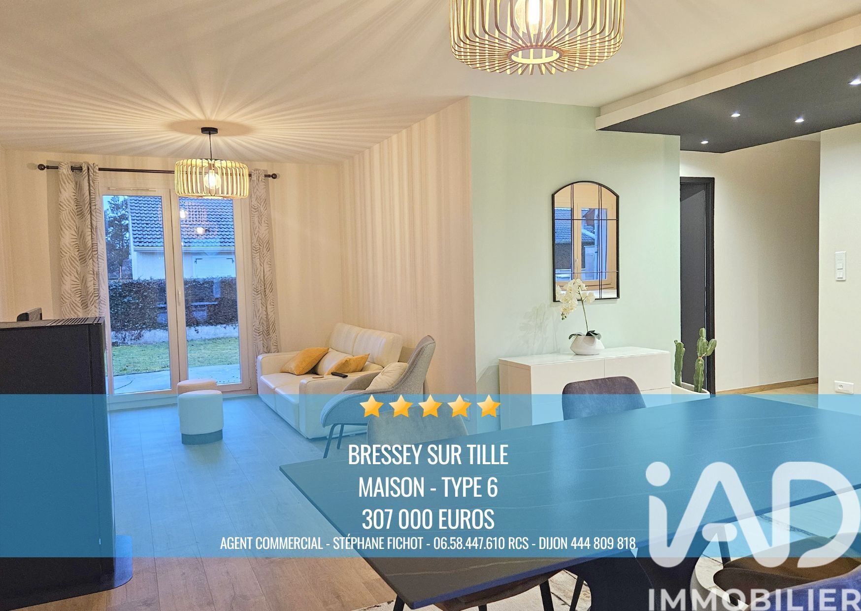 Bressey-Sur-Tille - 100m² - 6p. - 4ch.