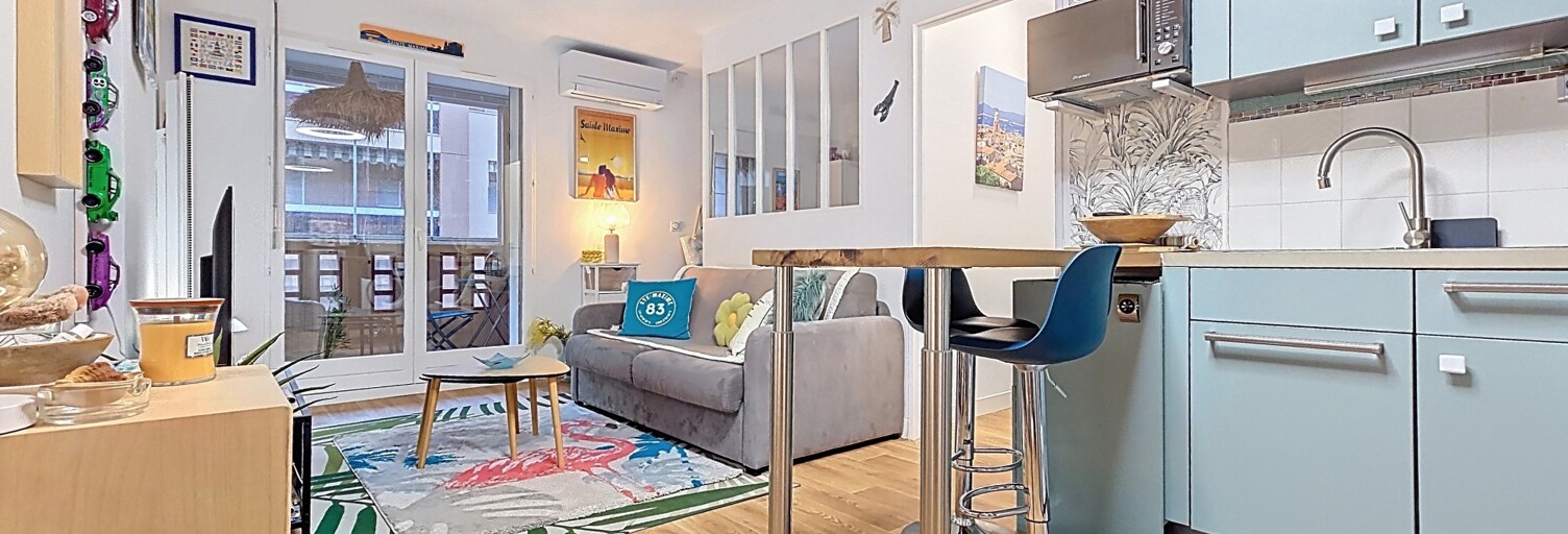 Appartement 2 Pièces 27 m² à vendre à Sainte-Maxime (83120)