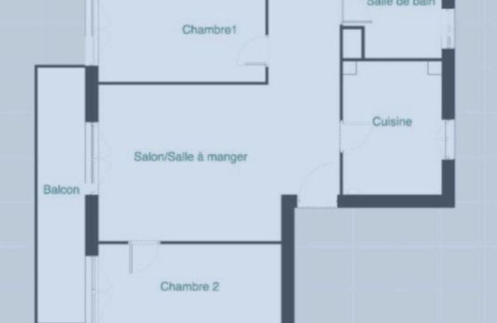 Vente Appartement 3 pièces — photo 2