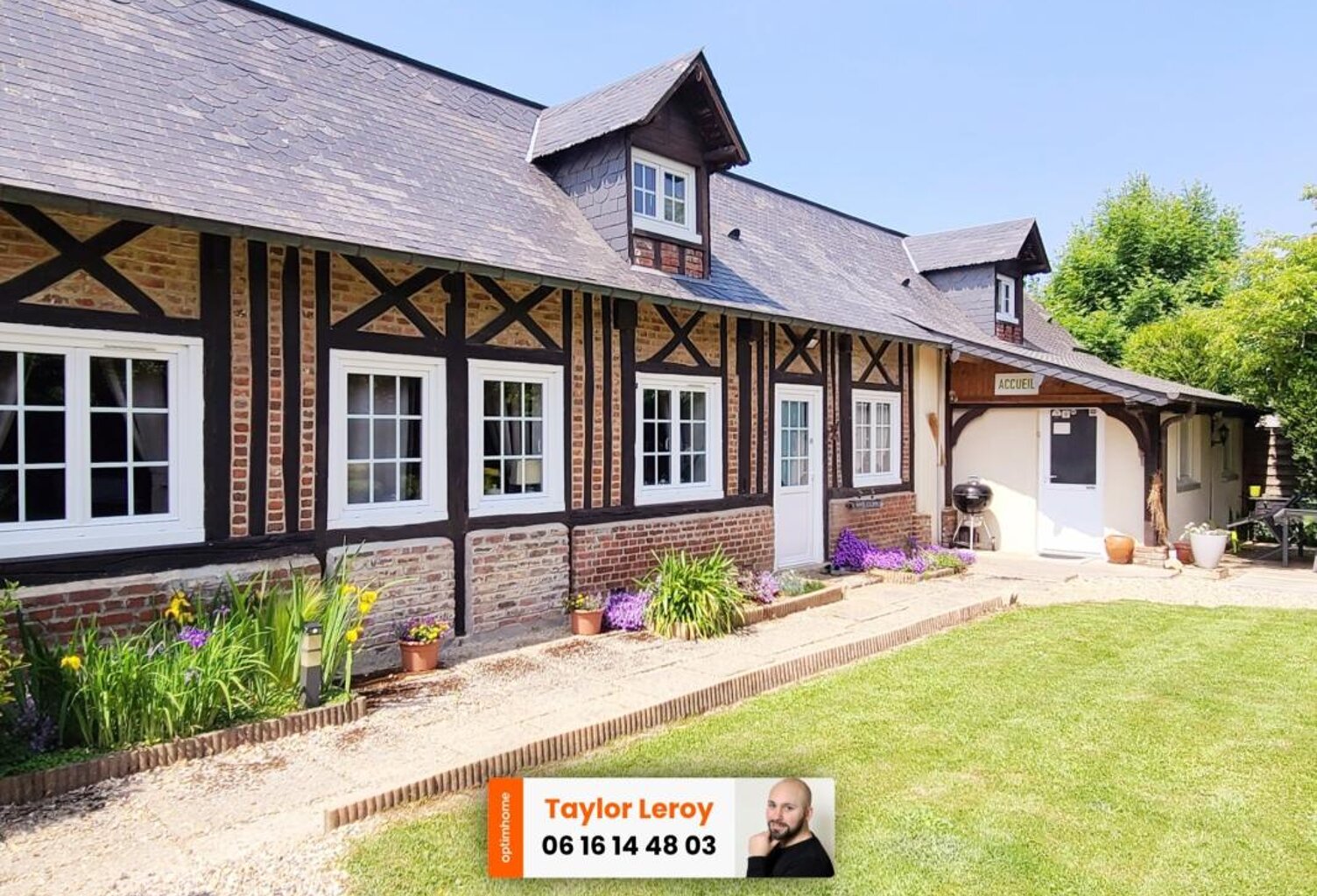 Ensemble immobilier avec gîte et chambres d’hôtes à Luneray — photo 1