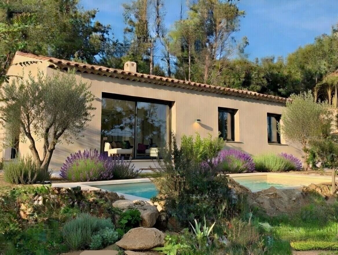 Villa / Maison  T4 à vendre Villecroze 83690