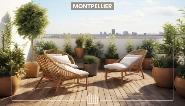 Appartement 4 pièces  à vendre Montpellier 34090
