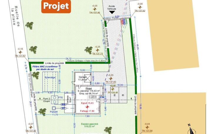 Projet construction maison neuve - 114m² — photo 4