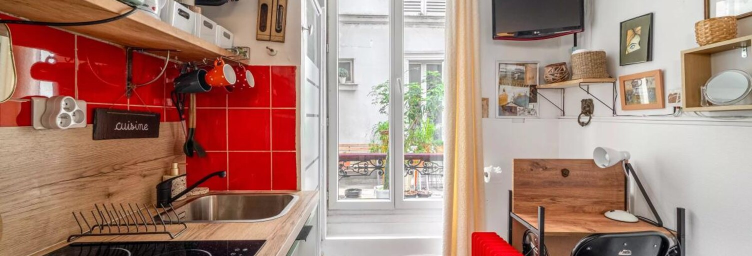 Appartement 1 Pièce 8 m² à vendre à Paris 18 (75018)