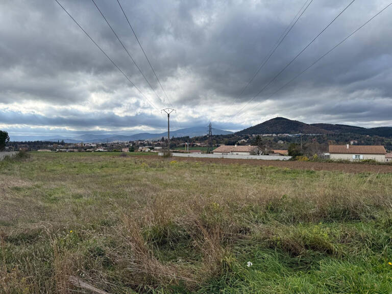 TERRAIN 1000m2 à BOULIEU LES ANNONAY — photo 1