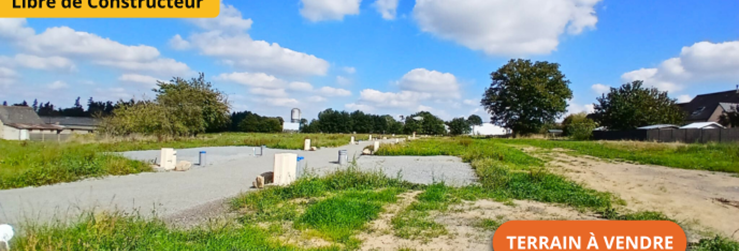 Terrain  524 m² à vendre à Saint-Aubin-du-Cormier (35140)
