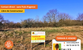Terrain  454 m² à vendre à Acigné (35690)