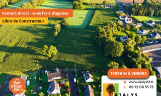 Terrain  414 m² à vendre à Tinténiac (35190)