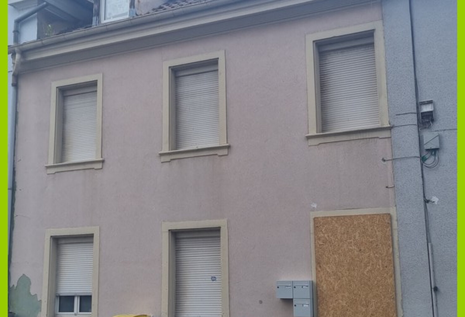Immeuble 3 appts à rénover Mulhouse Bourtzwiller — photo 1