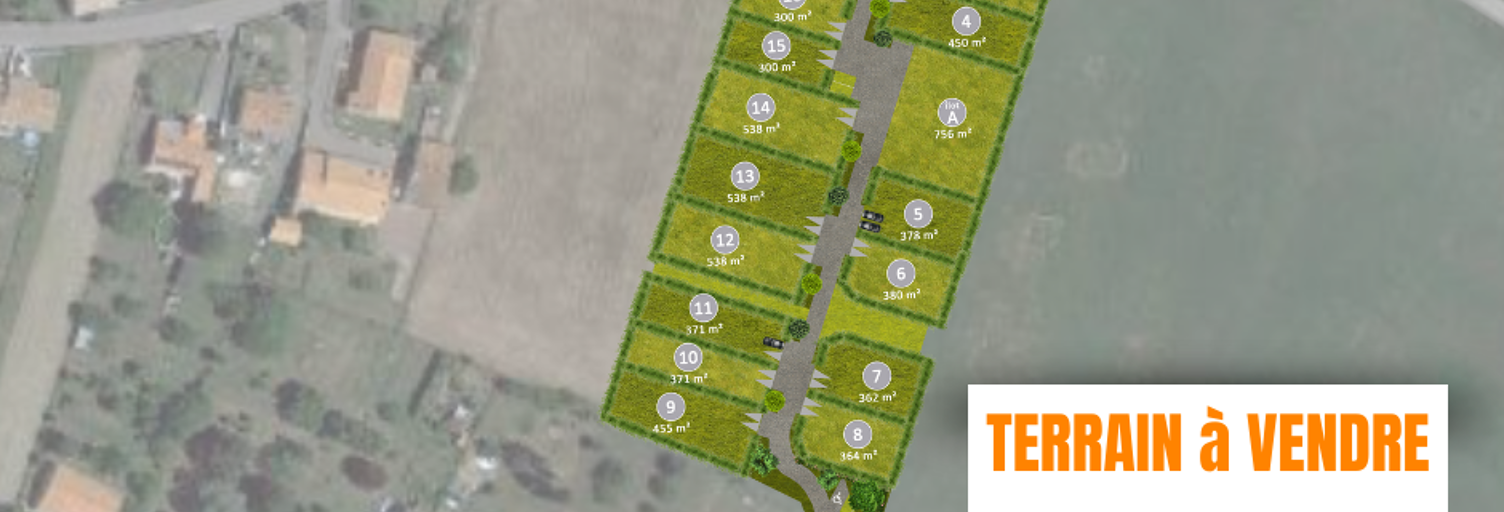 Terrain  390 m² à vendre à Le Gua (17600)