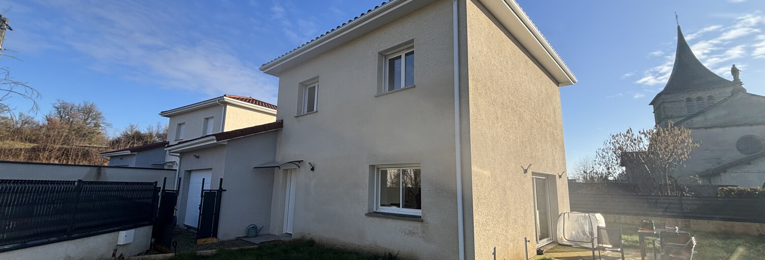 Maison 5 Pièces 92 m² à louer à Pact (38270)