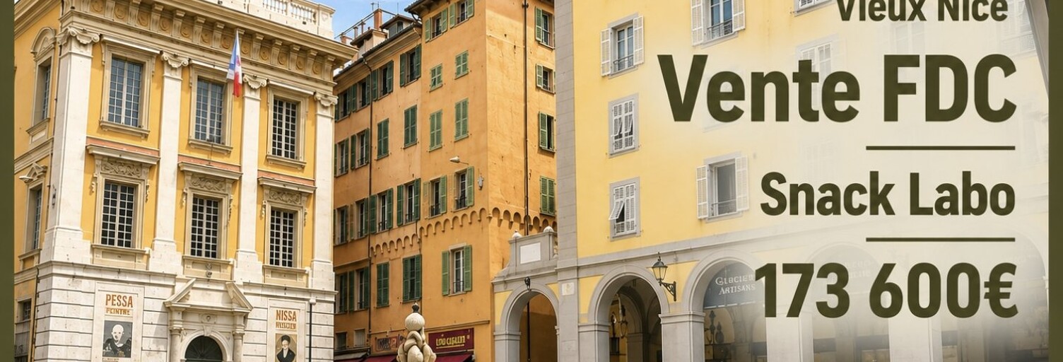Commerce  58 m² à vendre à Nice (06300)