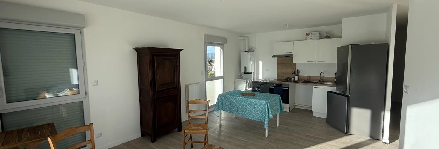 Appartement 3 Pièces 63 m² à louer à Nantes (44100)