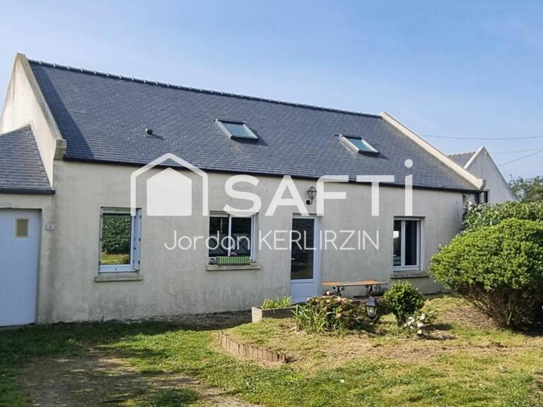 Maison 104 m², 6 pièces, 3 chambres, sur 609 m² de terrain, proche du bourg de Plougasnou — photo 1