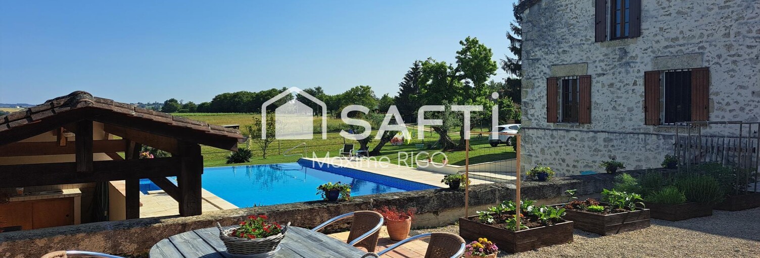 Maison 6 Pièces 289 m² à vendre à Beaupuy (47200)