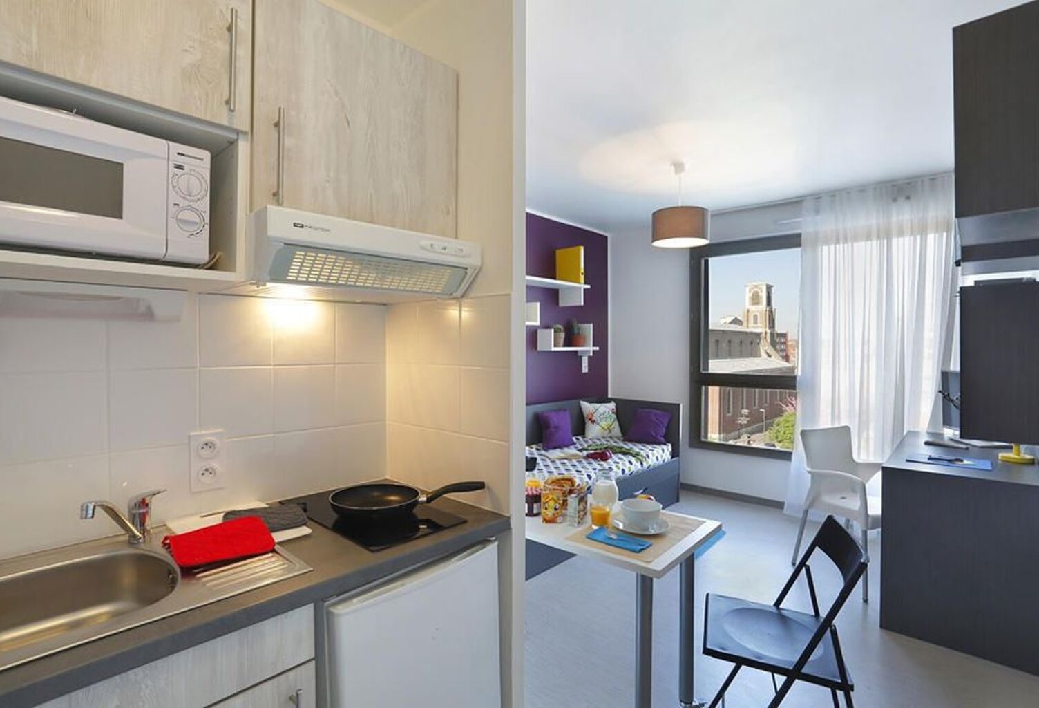 Studio - 27m ² — photo 1