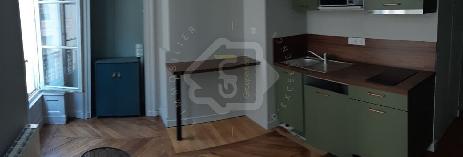 Appartement 1 Pièce 27 m² à louer à Lyon 1 (69001)
