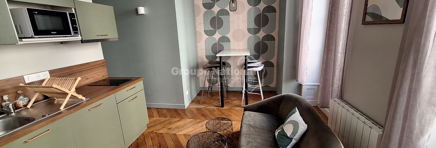 Appartement 1 Pièce 27 m² à louer à Lyon 1 (69001)