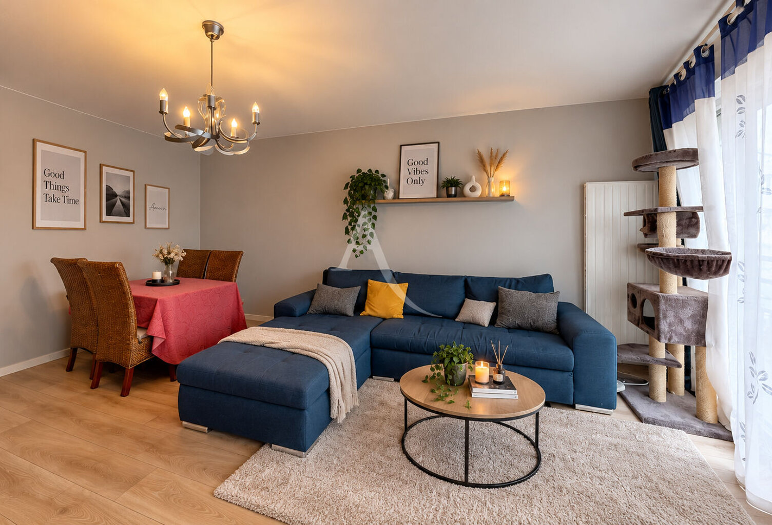 Appartement Cergy 3 pièce(s) 62.49 m2 — photo 1