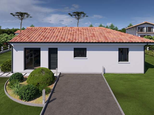 Maison neuve 90m² 3 chambres à Dax — photo du bien