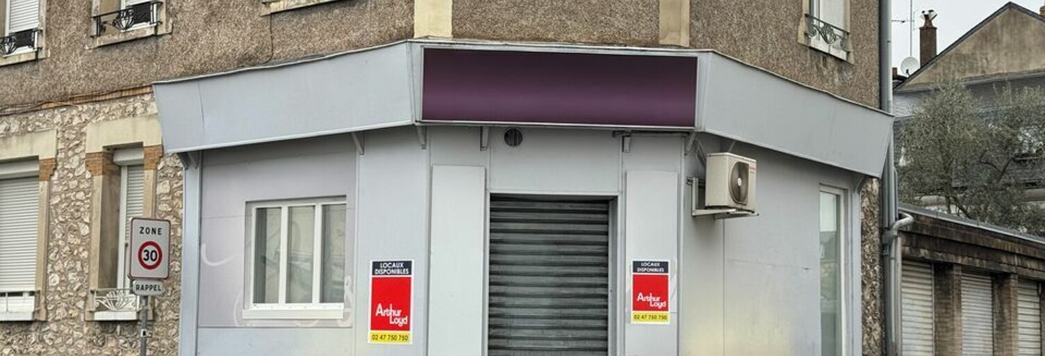 Commerce  40 m² à louer à Tours (37000)