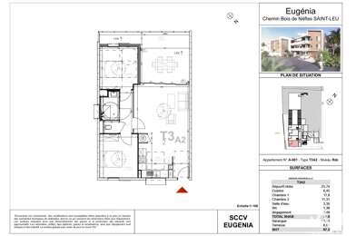 Appartement 3 pièces 320000 €