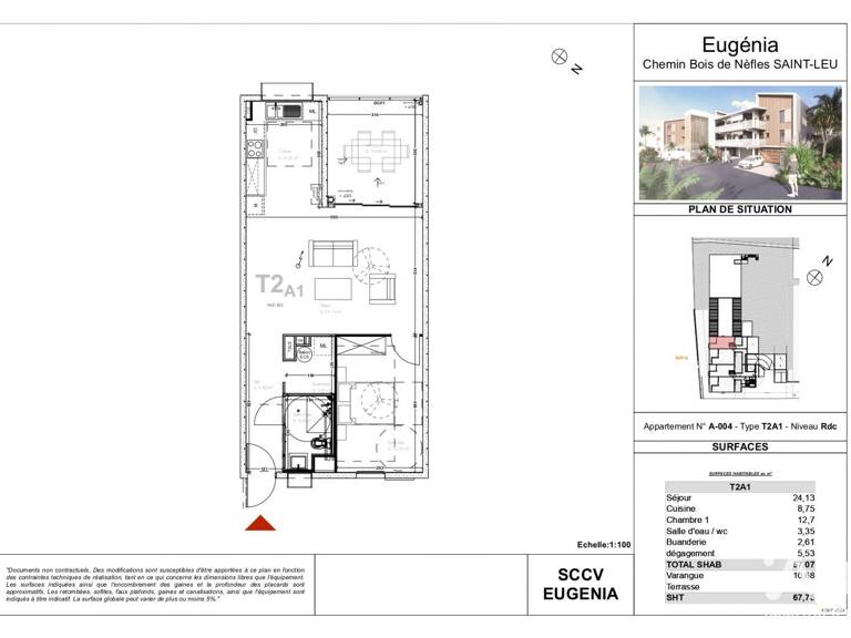 Vente Appartement 2 pièces — photo 1