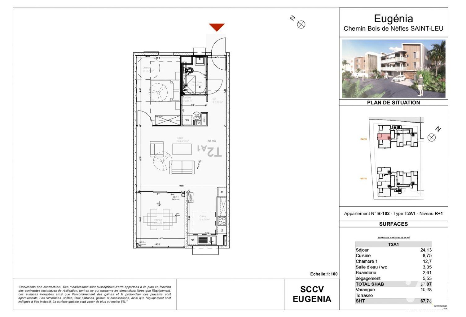 Vente Appartement 2 pièces — photo 1