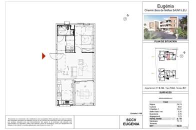 Appartement 2 pièces 280900 €