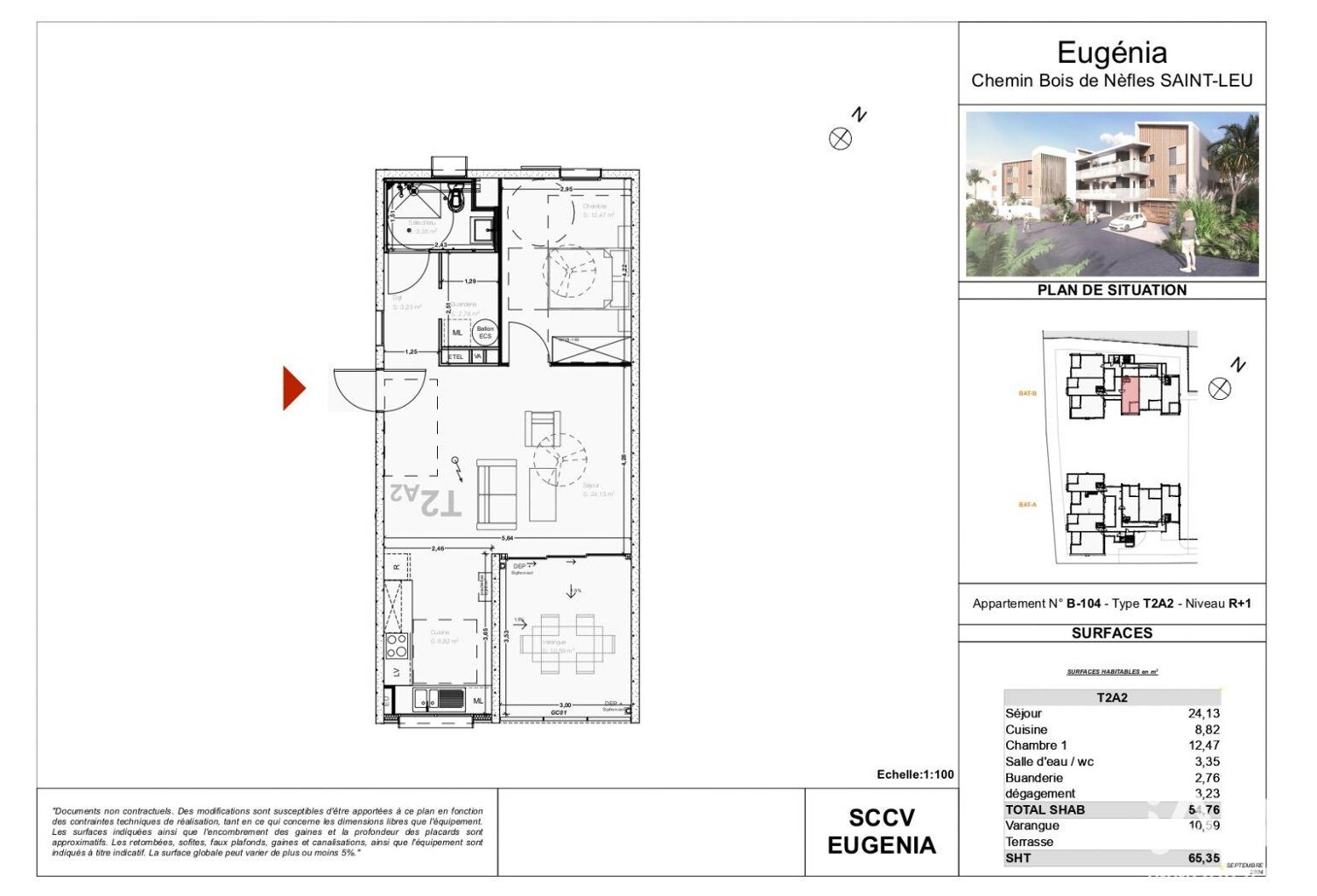 Vente Appartement 2 pièces — photo 1