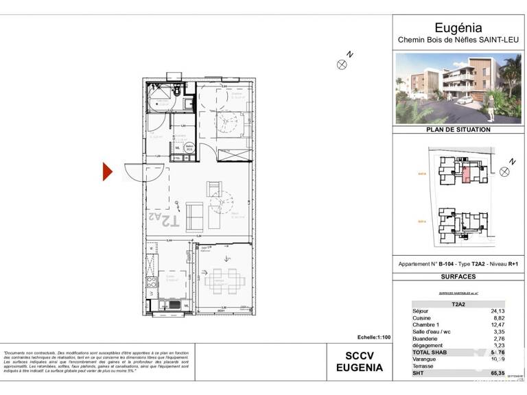 Vente Appartement 2 pièces — photo 1