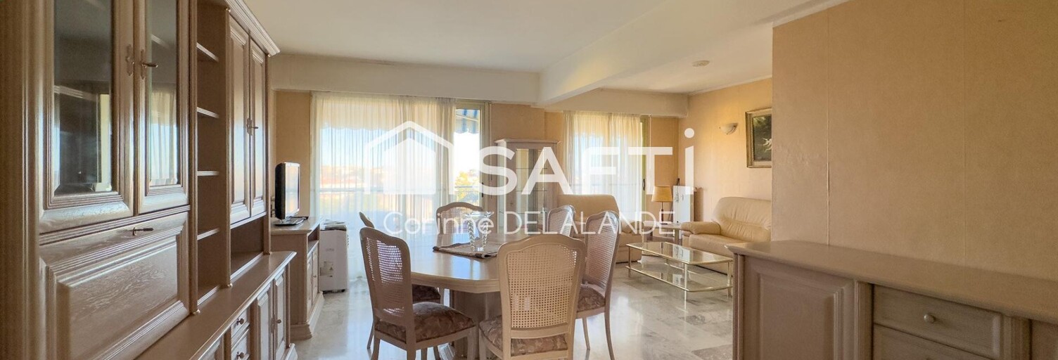 Appartement 3 Pièces 80 m² à vendre à Cagnes-sur-Mer (06800)