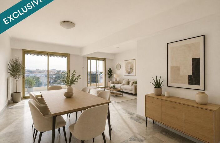 Beau 3/4 pièces 80m2,cave,parking,vue mer,terrasse — photo 4