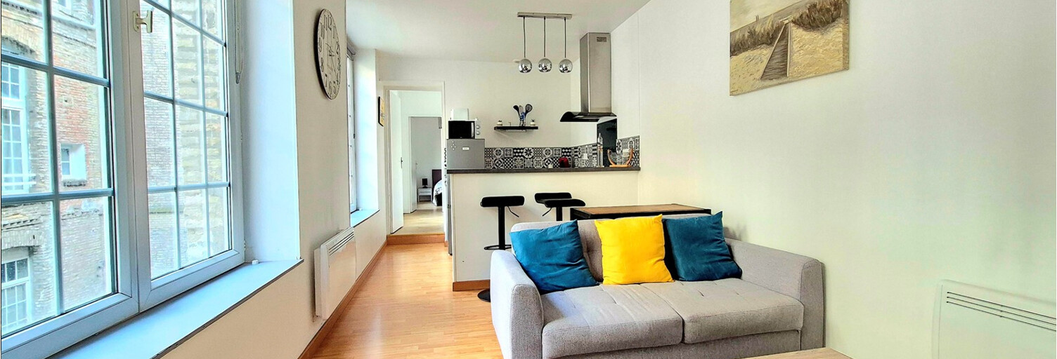 Appartement 2 Pièces 34 m² à vendre à Dieppe (76200)