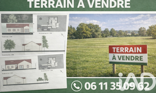 Terrain  1168 m² à vendre à Pont-sur-Yonne (89140)