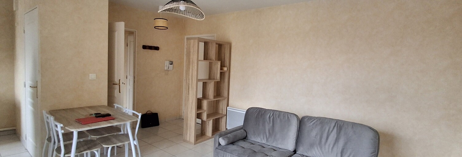 Appartement 2 Pièces 39 m² à louer à Saint-Pierre-des-Corps (37700)