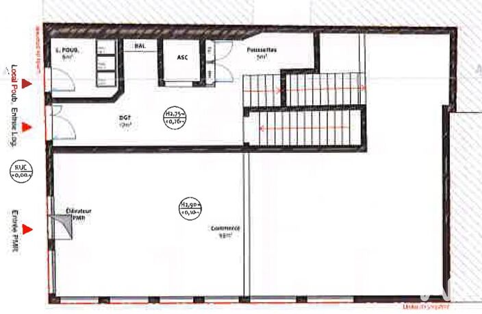 Vente Murs commerciaux 162 m&sup2; — photo 4