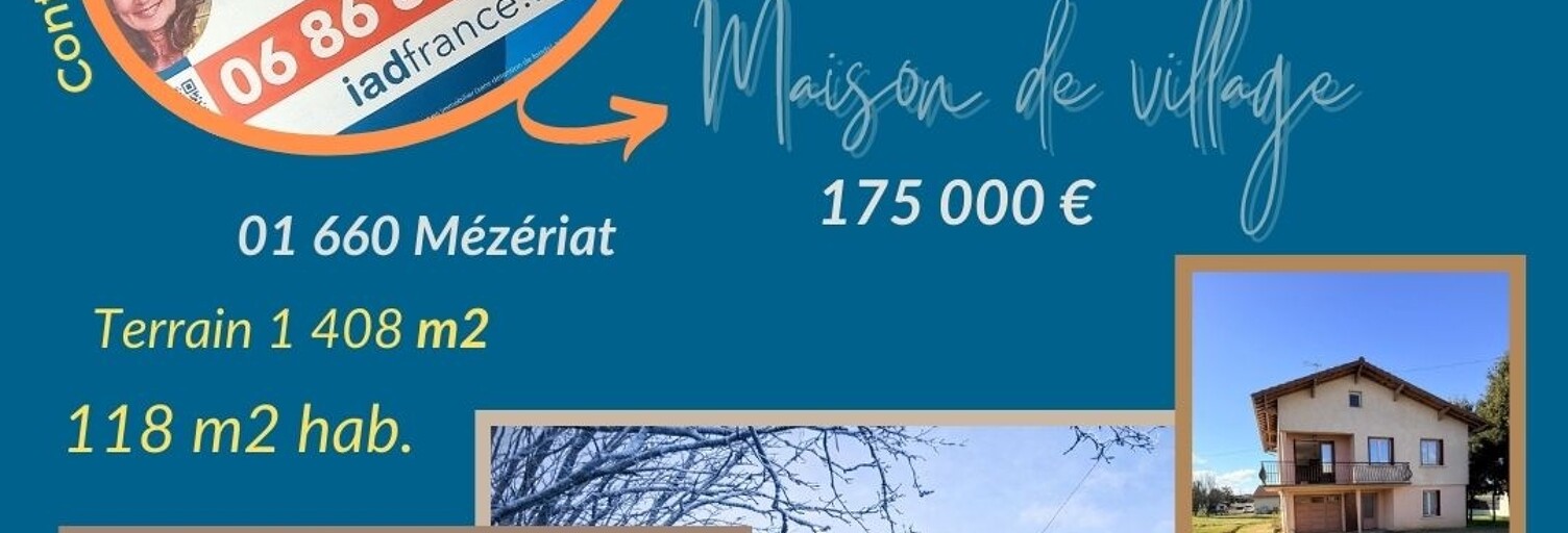 Maison 4 Pièces 118 m² à vendre à Mézériat (01660)