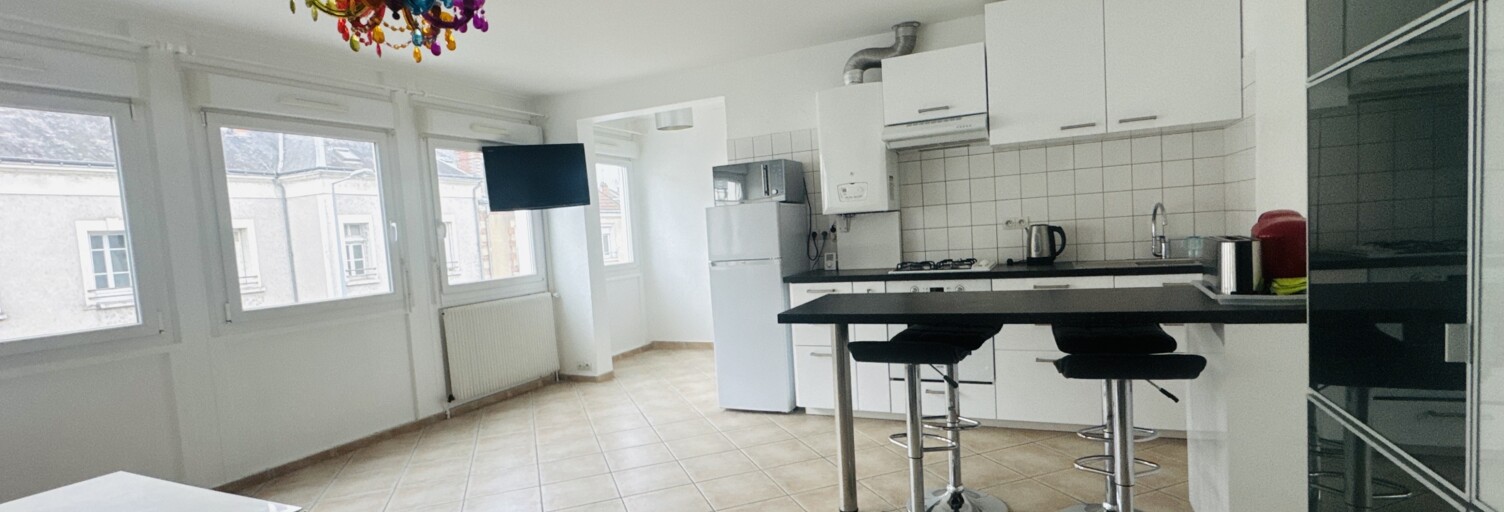 Appartement 2 Pièces 52 m² à vendre à Tours (37000)