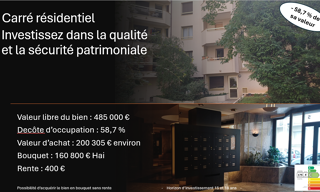 Appartement 80 m² en viager Lyon 7 (69007)