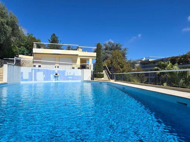 NICE - HAUT PARC IMPERIAL F3 85 m2, terrasse, piscine, parking, cave — photo 1