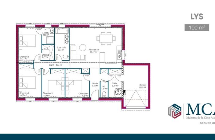 Maison à construire à Laluque (40465) — photo 3