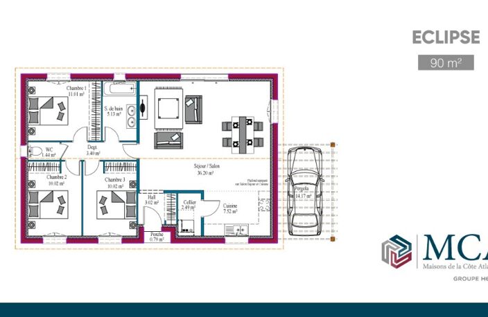 Maison à construire à Laluque (40465) — photo 3